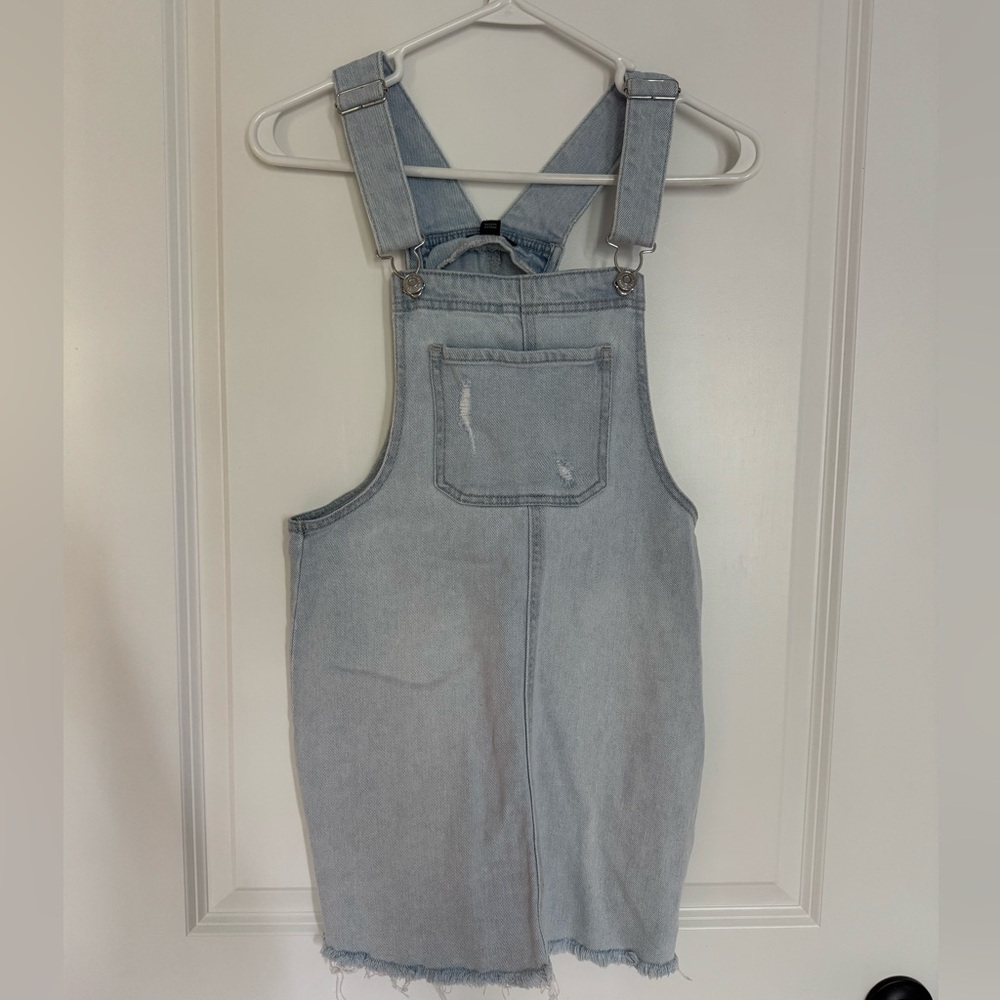 wild fable Light Blue Denim Overall Dress